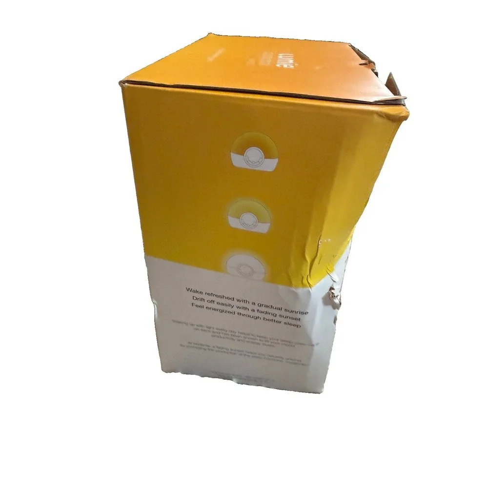 Lumie Bodyclock Rise 100 Sunrise Sunset Alarm Clock Light Therapy Lamp Open Box